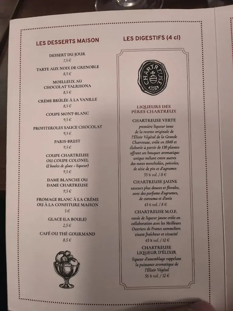 Menu_Restaurant La Belle idée_Grenoble_image_4