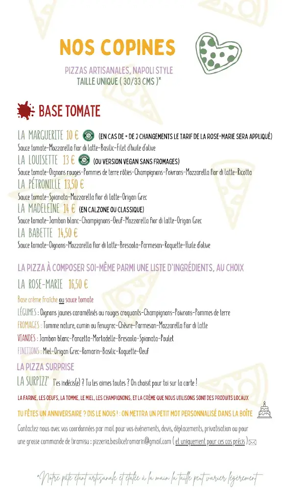 Menü_Basilic & Romarin_Chabanais_Bild_2