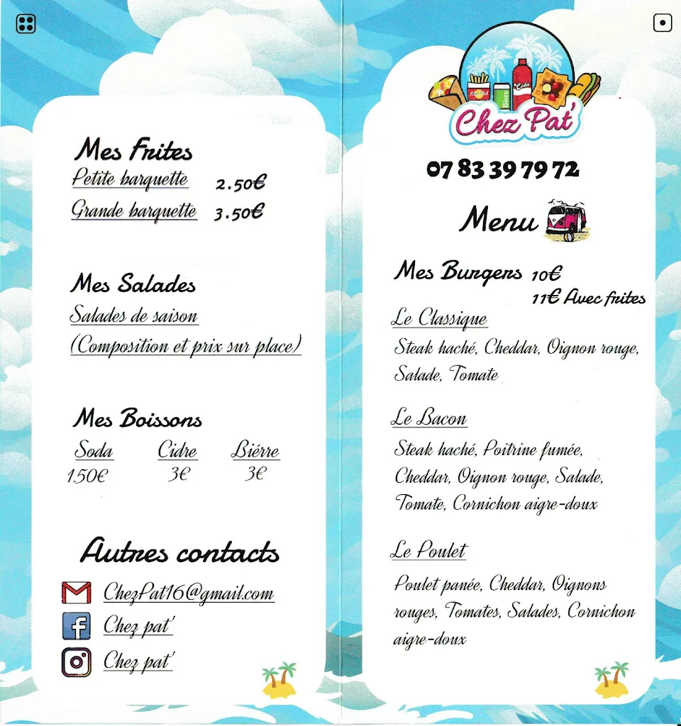 Menu_Chez Pat'_Chabanais_image_1