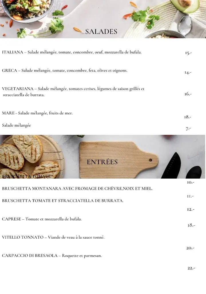 Menü_RISTORANTE PIZZERIA LA BELLA VISTA_Vercorin_Bild_4