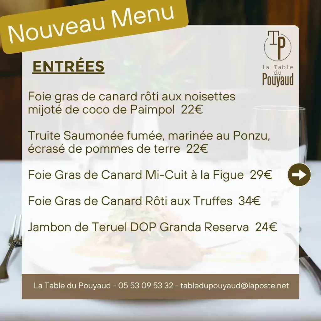 Menu_LA TABLE DU POUYAUD_Champcevinel_image_4