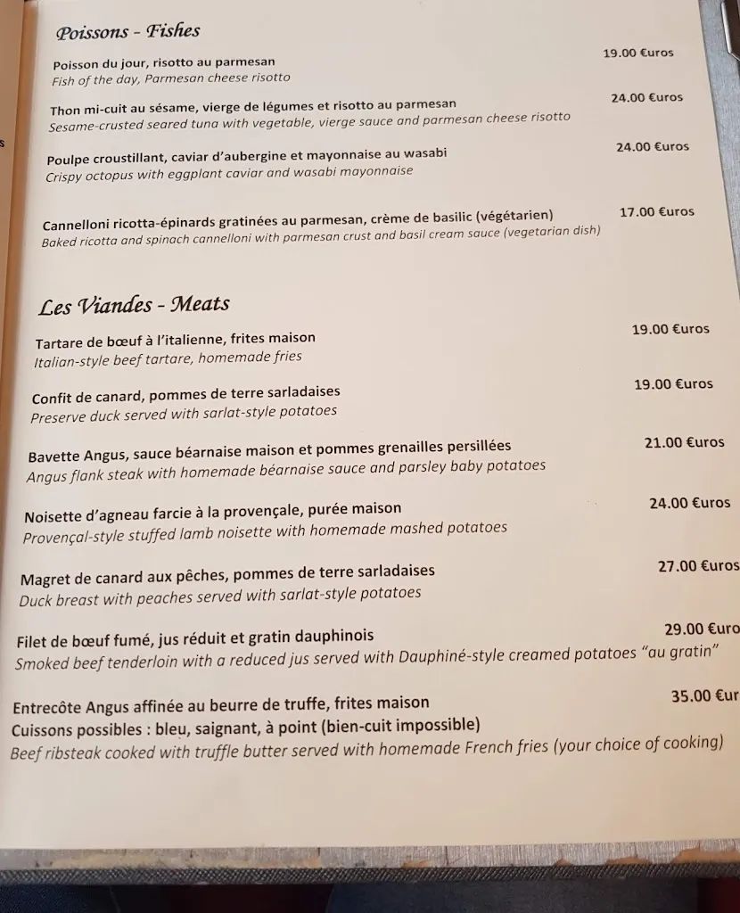 Menu_Restaurant L'Épicurien_Grenoble_image_3