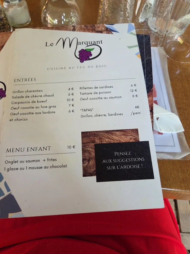 Menu_Le Marquant_Champniers_image_3