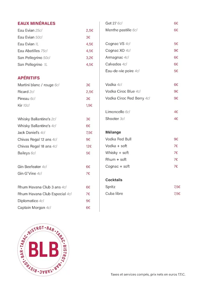 Menu_Bistrot Le Bourg - Bar et Restaurant à Champniers_Champniers_image_2