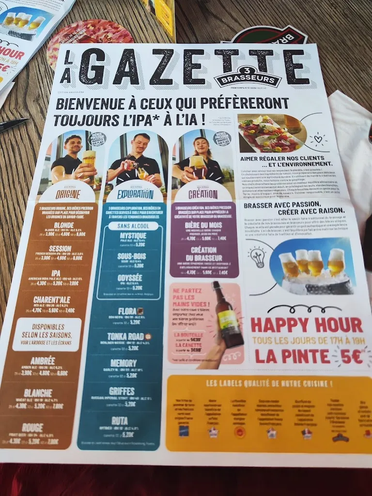 Menü_3 Brasseurs Angoulême - Champniers_Champniers_Bild_4