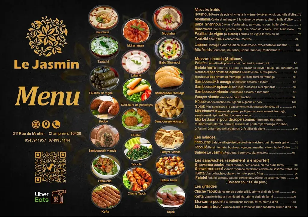 Menu_Le jasmin_Champniers_imagen_1