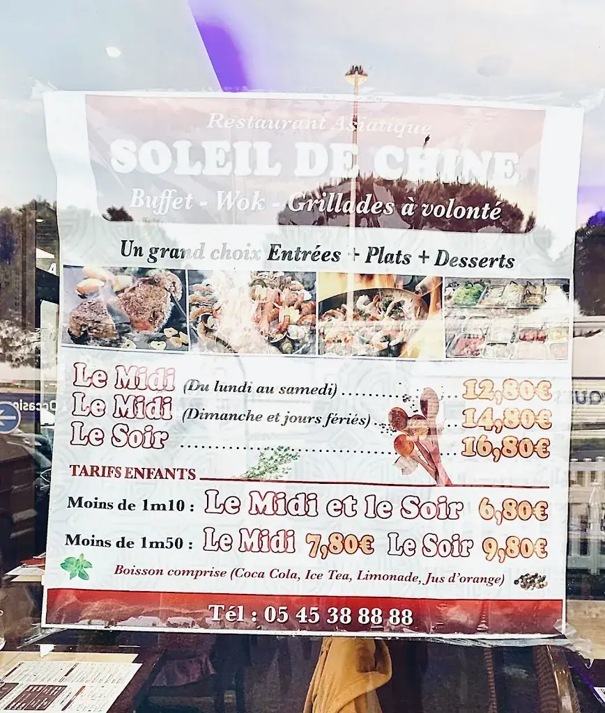 Menu_Soleil de Chine_Champniers_image_3