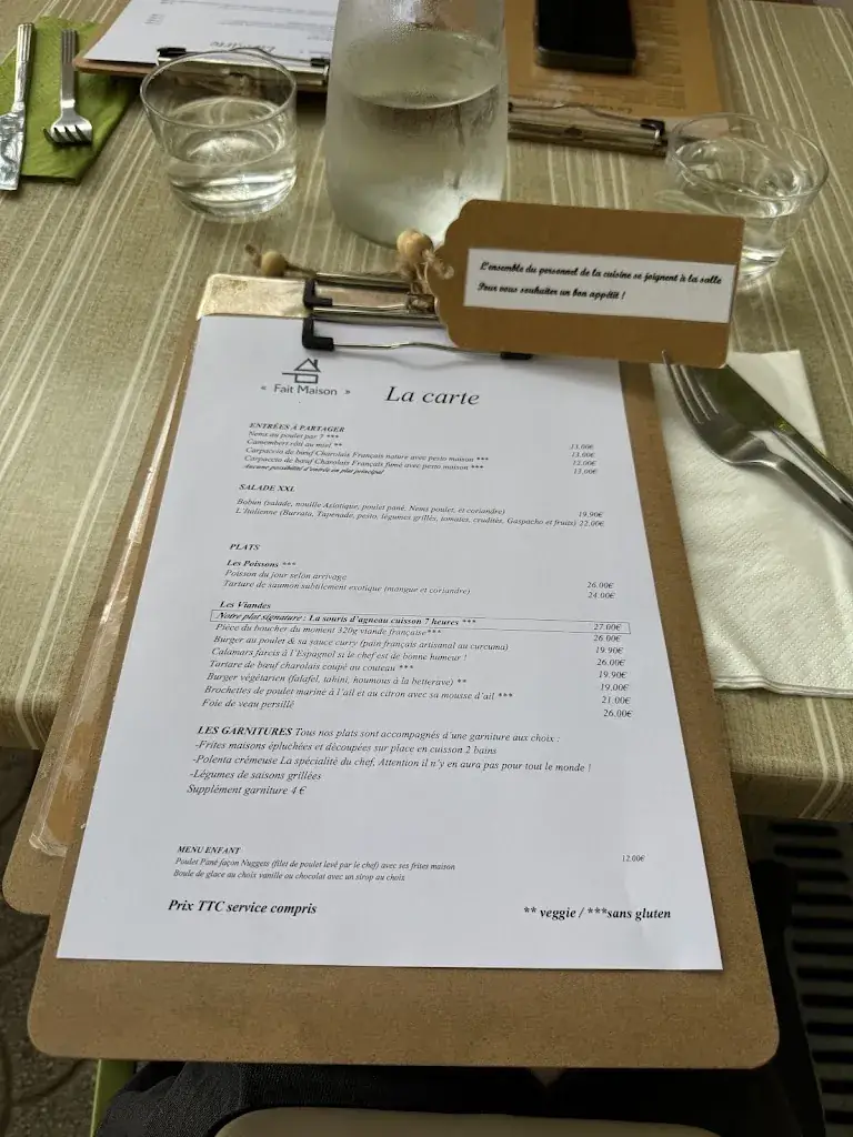 Menu_Restaurant Le Seven – Cuisine maison & Ambiance bohème | Grenoble_Grenoble_immagine_3