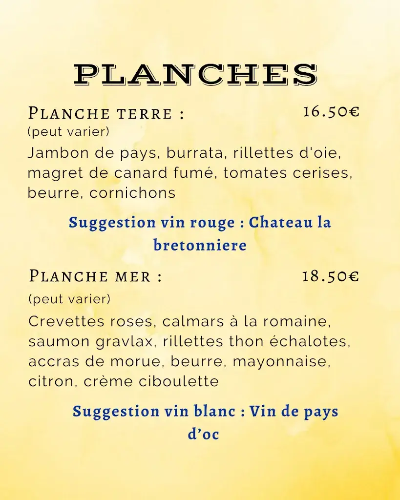 Menu_La Ponetere Restaurant_Charron_image_1