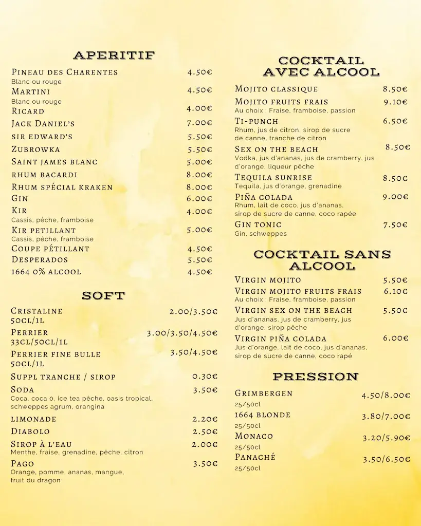 Menu_La Ponetere Restaurant_Charron_image_2