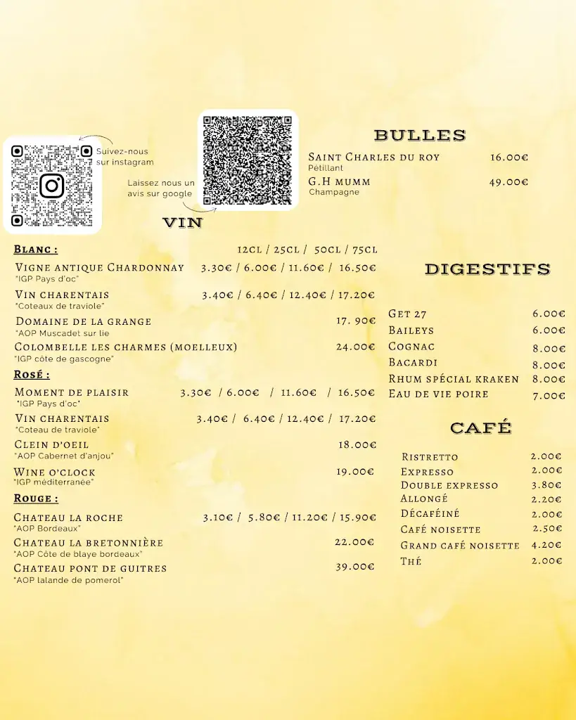 Menu_La Ponetere Restaurant_Charron_image_3