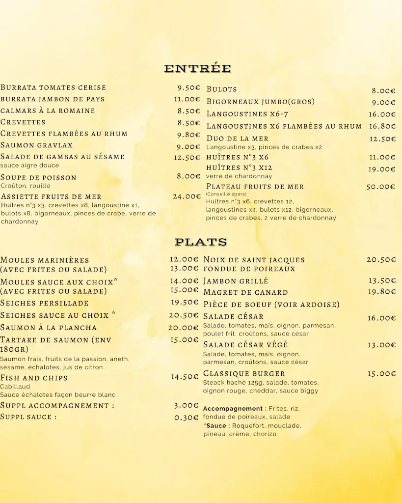 Menu_La Ponetere Restaurant_Charron_image_4