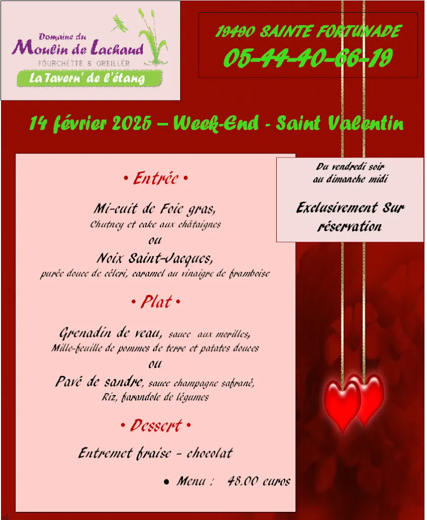 Menu_Domaine du Moulin de Lachaud_Sainte-Fortunade_image_1