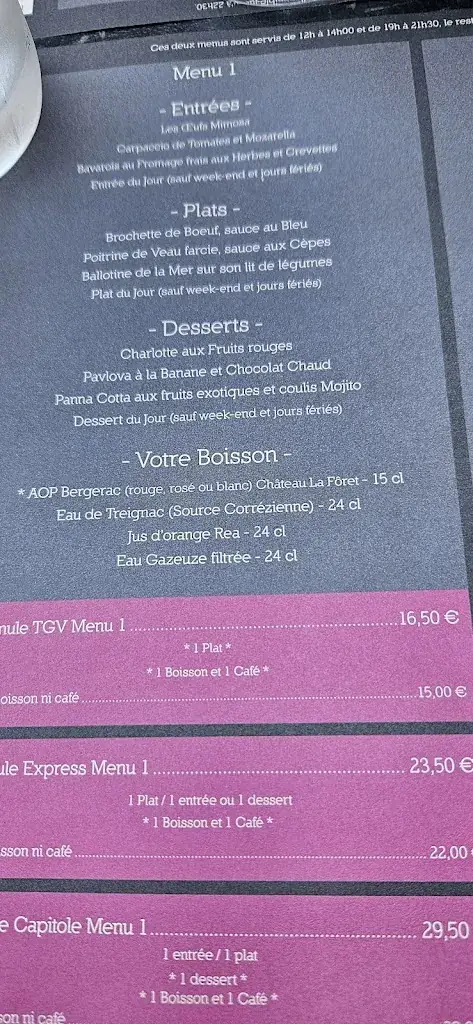 Menu_La Taverne du Sommelier_Tulle_image_4