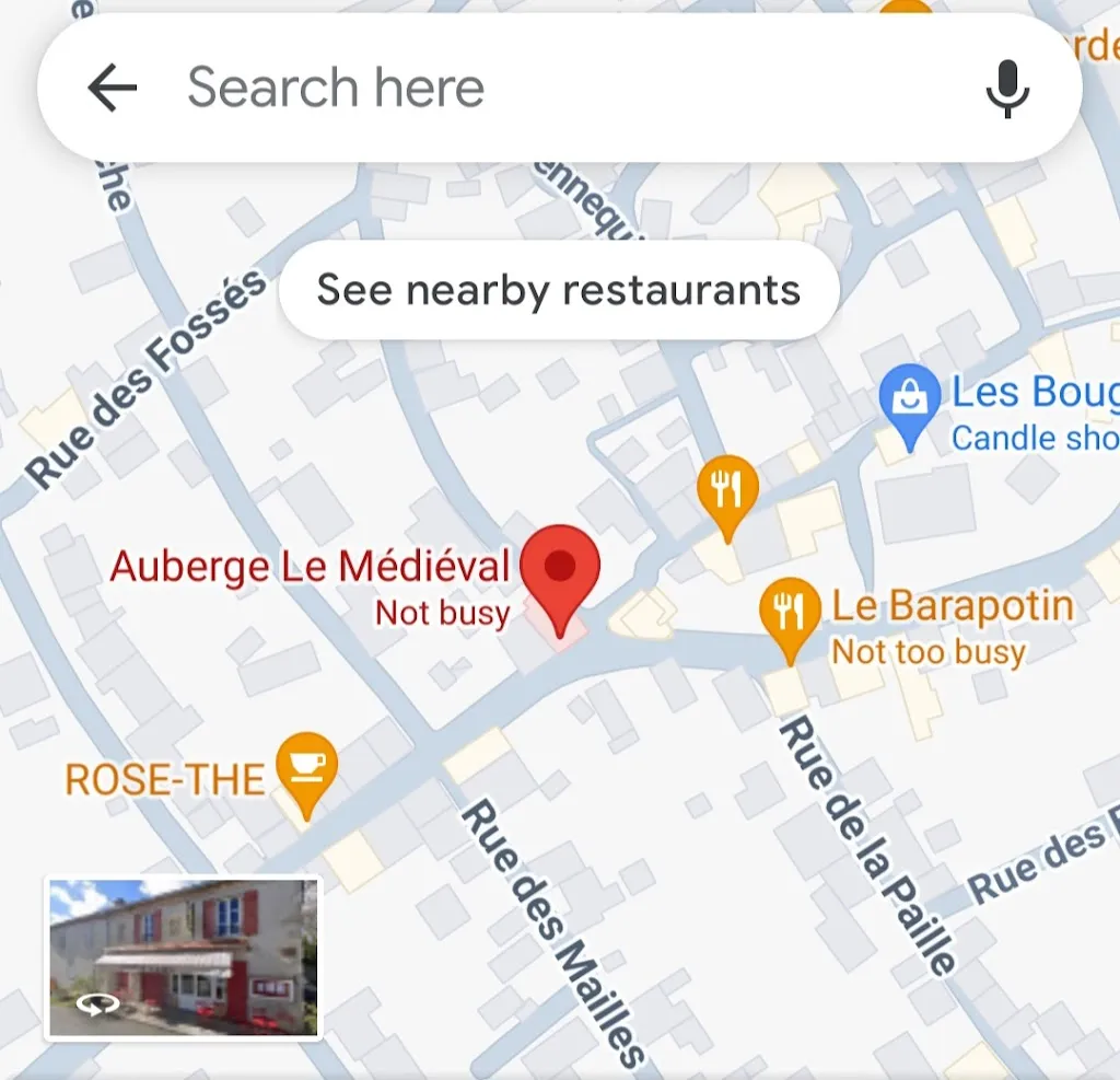 neil tp_Auberge Le Médiéval_Charroux_review