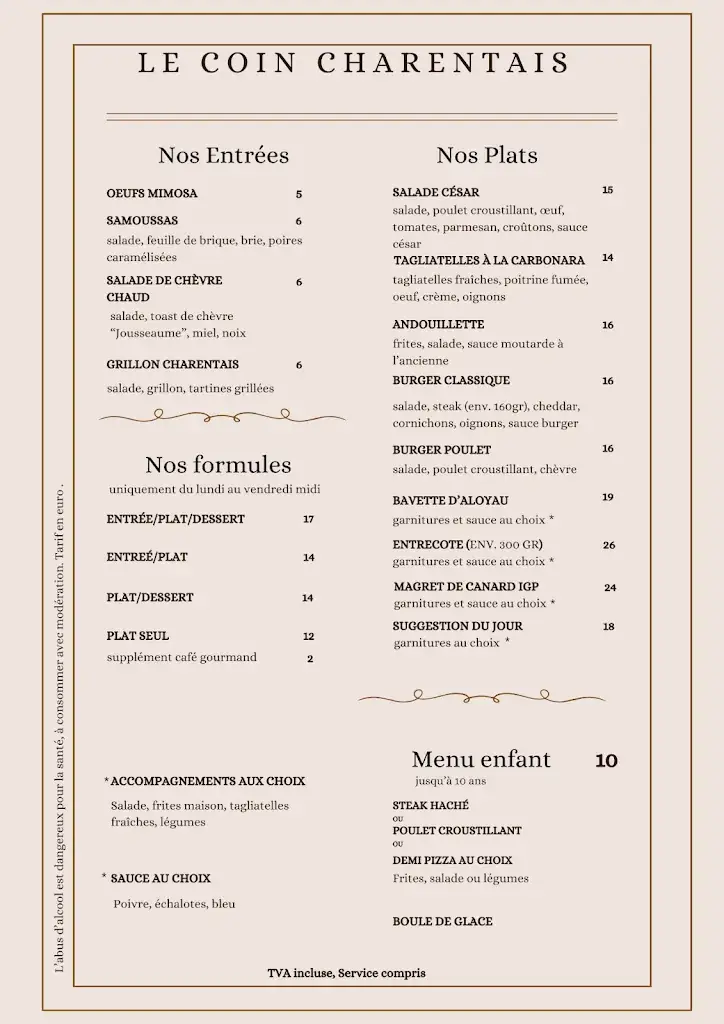Menu_Le Coin Charentais_Mainxe-Gondeville_image_1