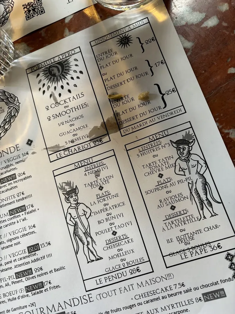 Menu_The Chapel_Grenoble_image_4