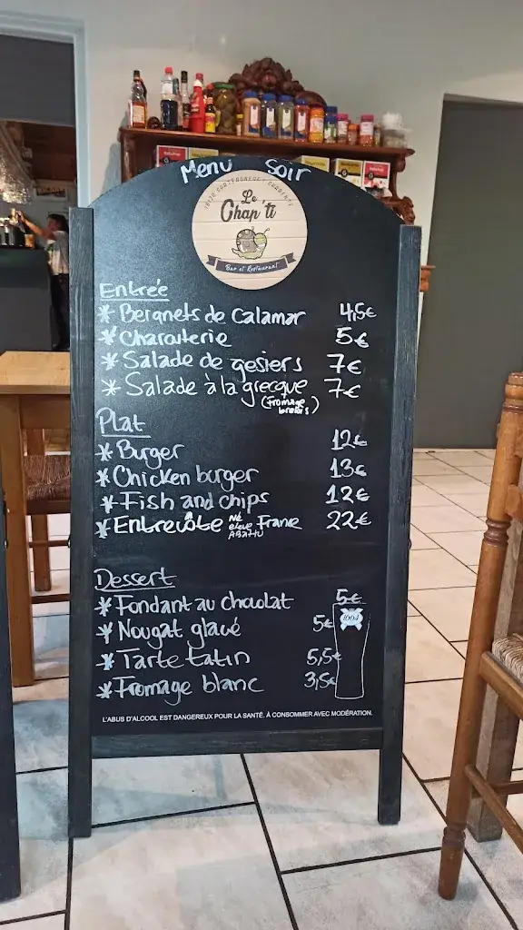 Menu_Le Chap'TI_Châteauneuf-sur-Charente_image_1