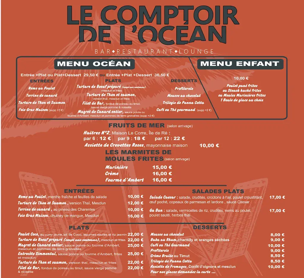 Menu_Le Comptoir de l'Océan_Châtelaillon-Plage_image_3