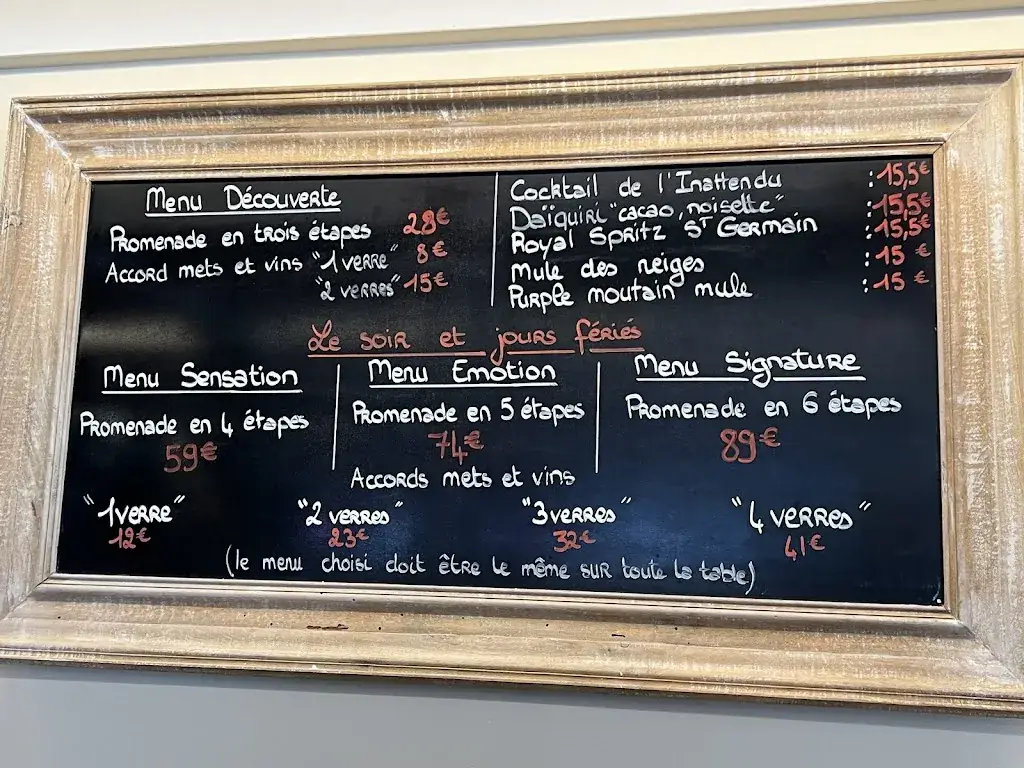 Menu_Restaurant L'Inattendu_Grenoble_image_1