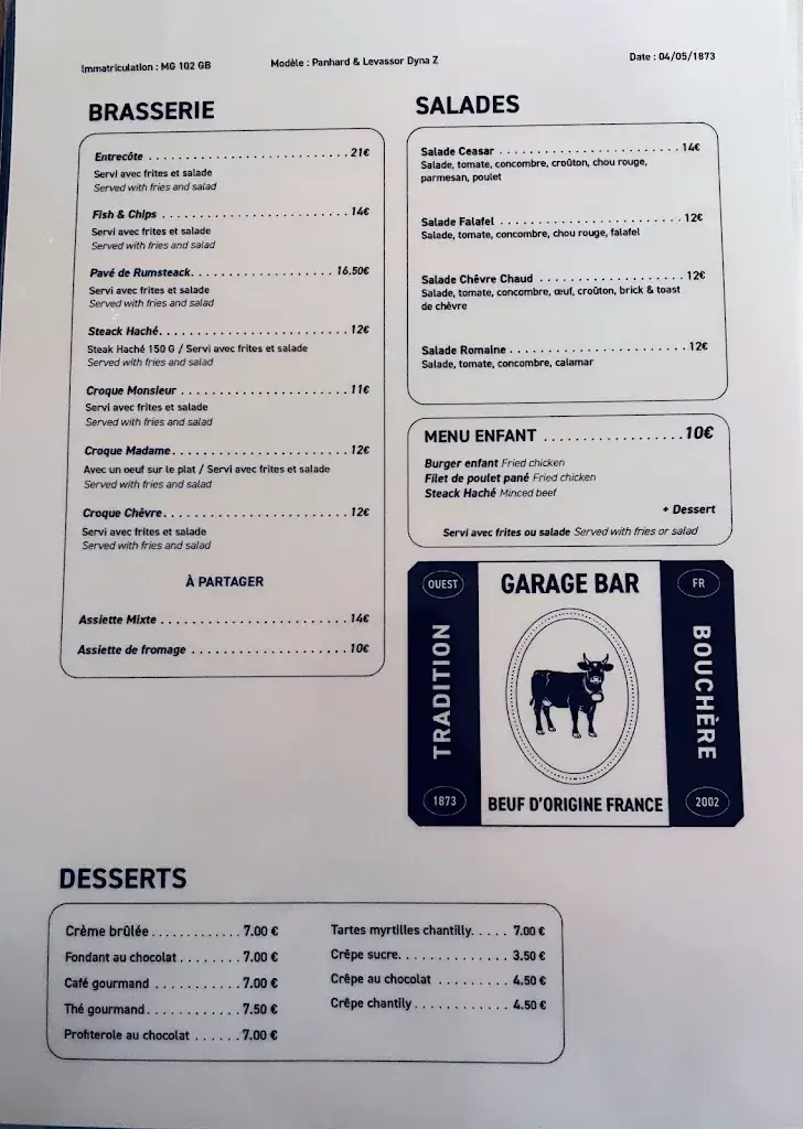 Menu_Le Garage Bar_Cognac_image_3