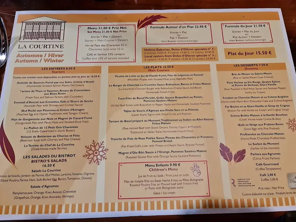 Menu_La Courtine_Cognac_image_3