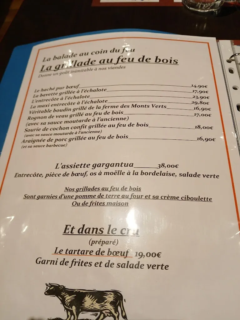 Menu_Le Sarment Brulant_Cognac_image_1