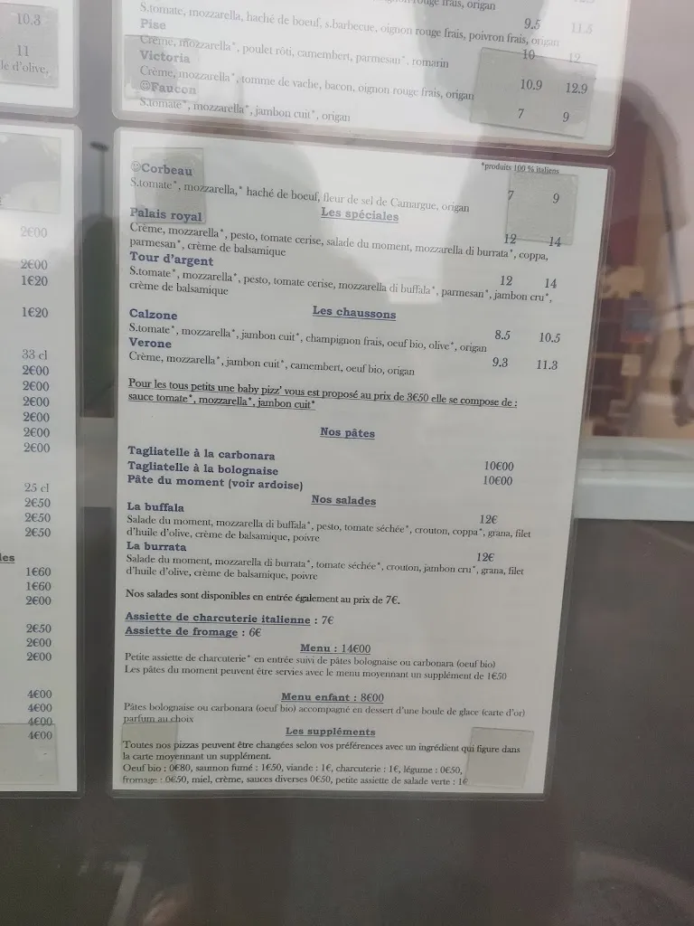 Menu_Pizzeria La Piccola_Châteauponsac_image_4
