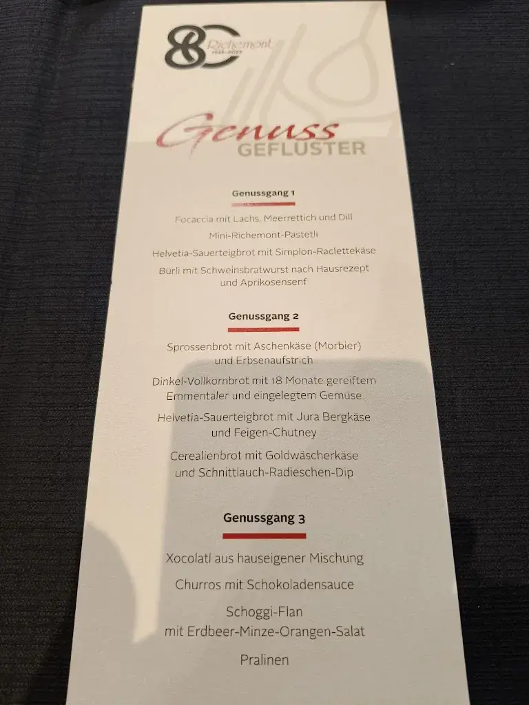 Menü_Richemont Gastronomie_Luzern_Bild_1