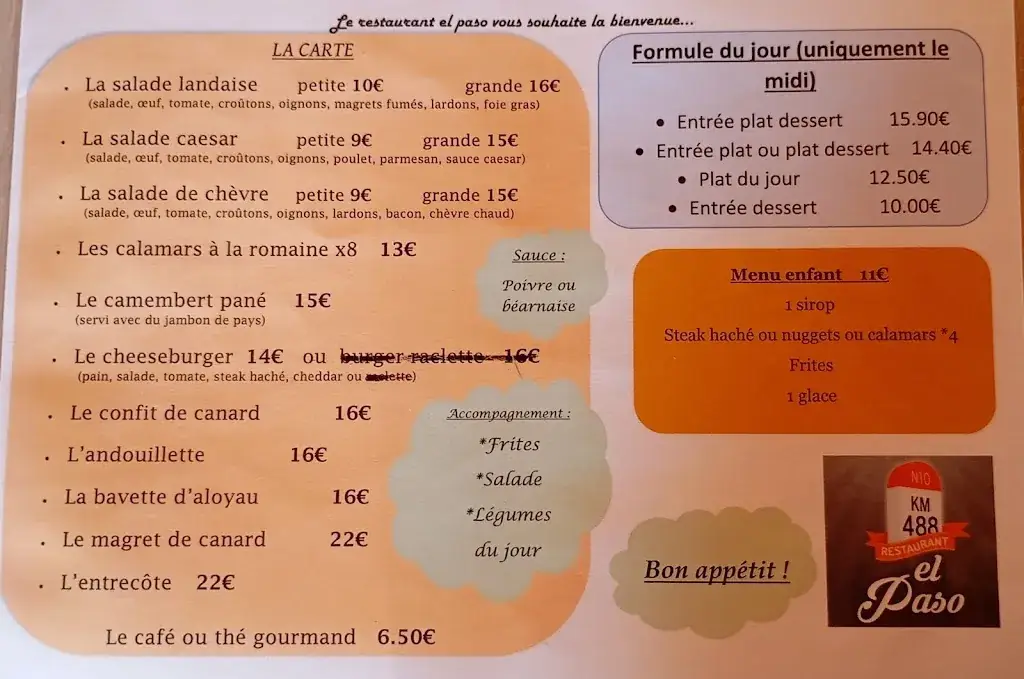 Menu_Restaurant El Paso - KM488_Chevanceaux_image_1