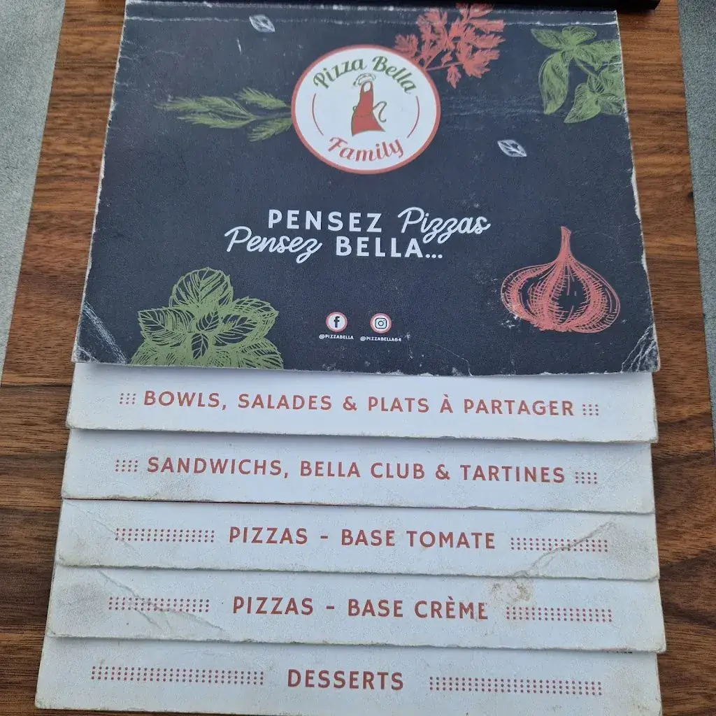 Menu_Pizza Bella Family_Chéraute_image_2