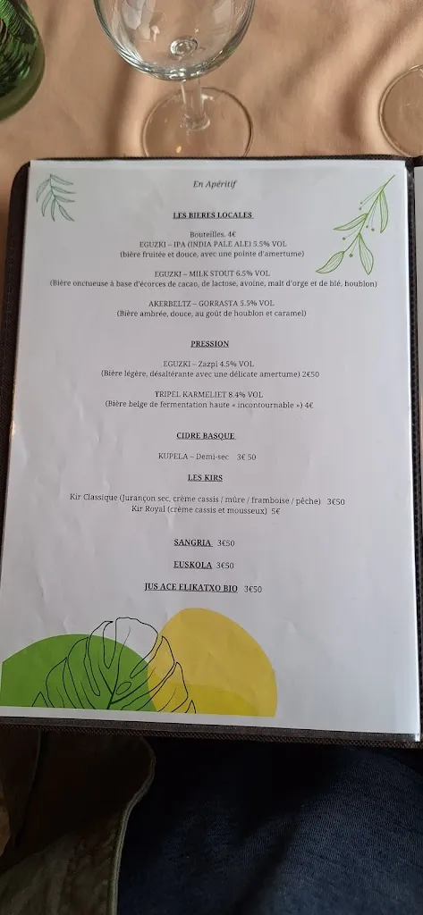 Menu_Le Chistéra_Ordiarp_image_4