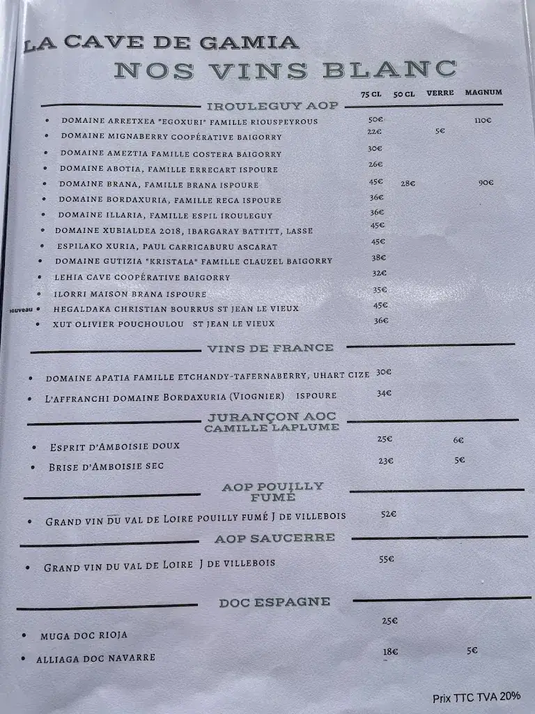 Menu_Restaurant Gamia_Bussunarits-Sarrasquette_image_3