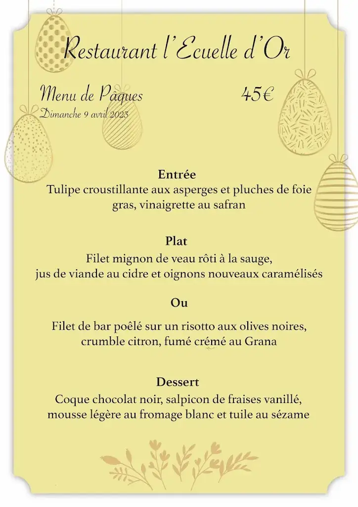 Menu_L'Ecuelle d'Or_Clairac_image_3