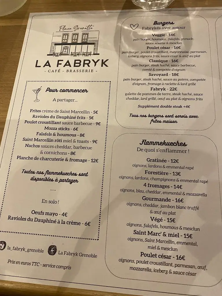 Menu_La Fabryk_Grenoble_image_4