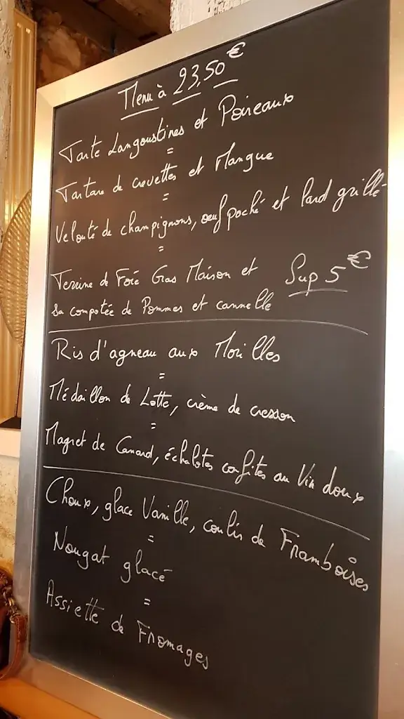 Menu_La Petite Auberge_Châtellerault_image_1
