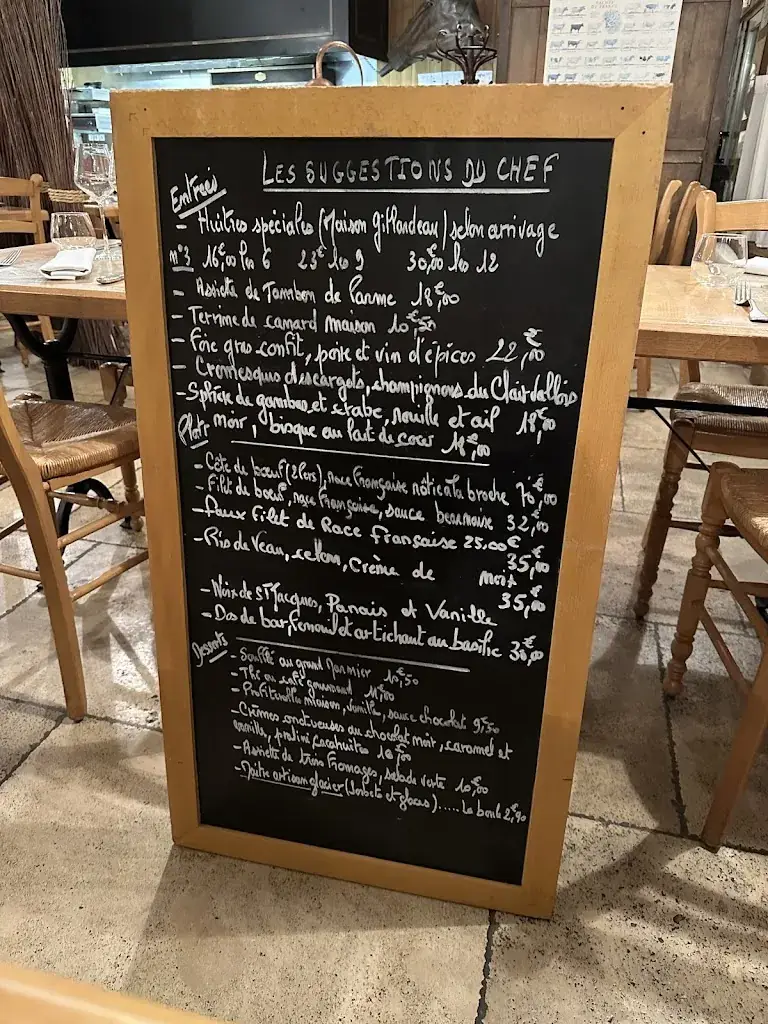 Menu_La Ferme Saint Jacques_Châtellerault_image_2