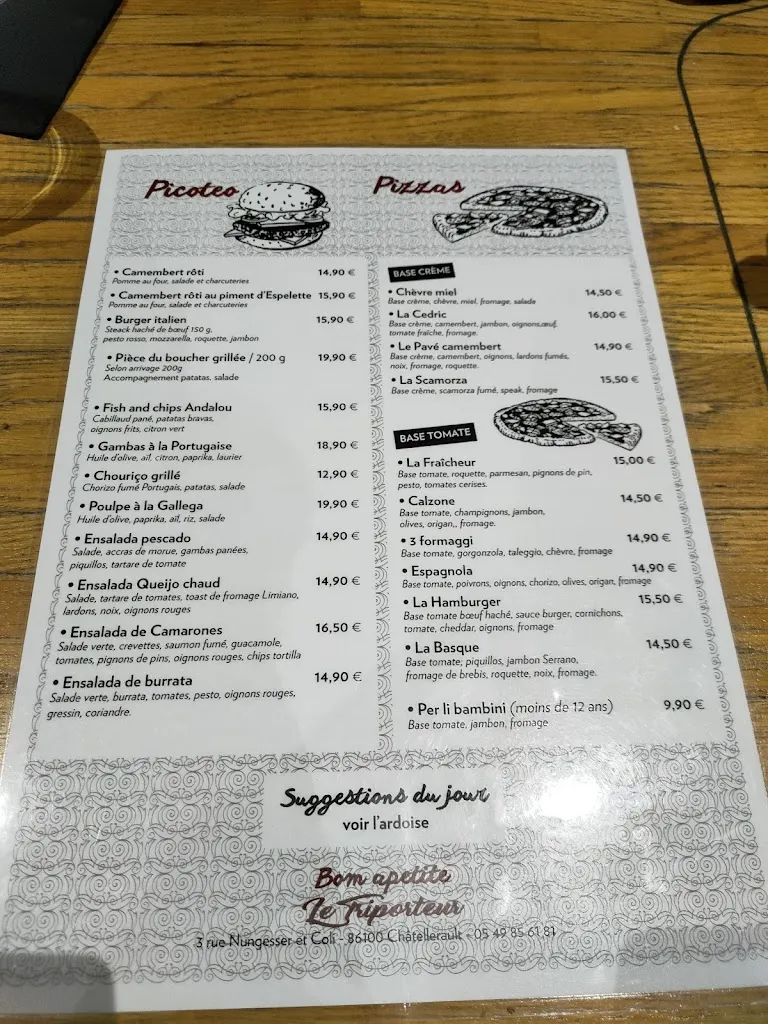 Menu_Le Triporteur_Châtellerault_image_1