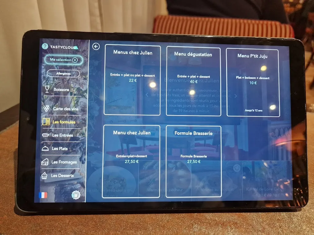 Menu_La Brasserie Chez Julien_Châtellerault_image_1