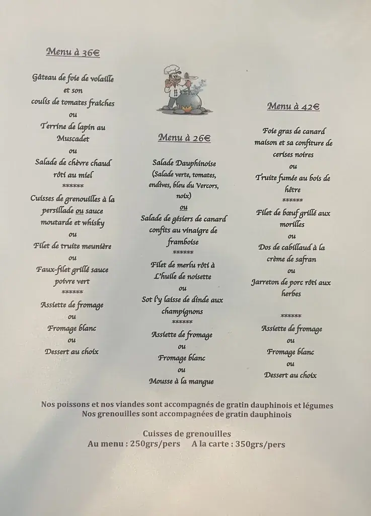 Menu_Restaurant La Marmite Dauphinoise_Grenoble_image_2
