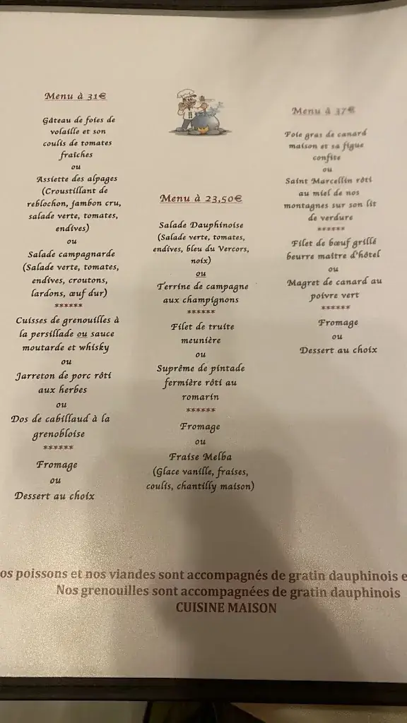 Menu_Restaurant La Marmite Dauphinoise_Grenoble_image_3