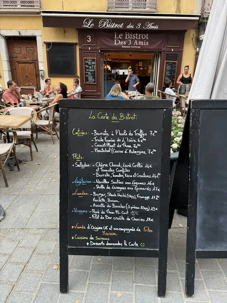 Menu_Le Bistrot des 3 Amis_Grenoble_image_4