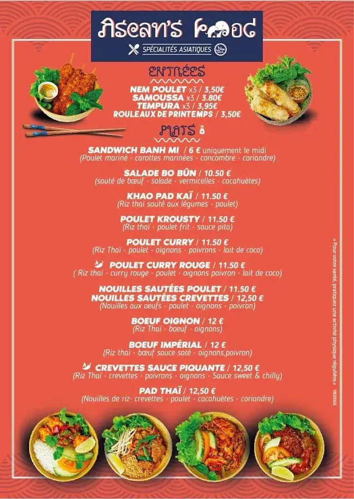 Menu_Asean's Food_Châtellerault_image_2