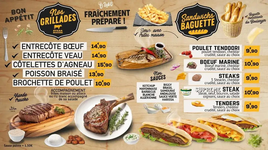 Menu_Restaurant O'labo_Châtellerault_imagen_2