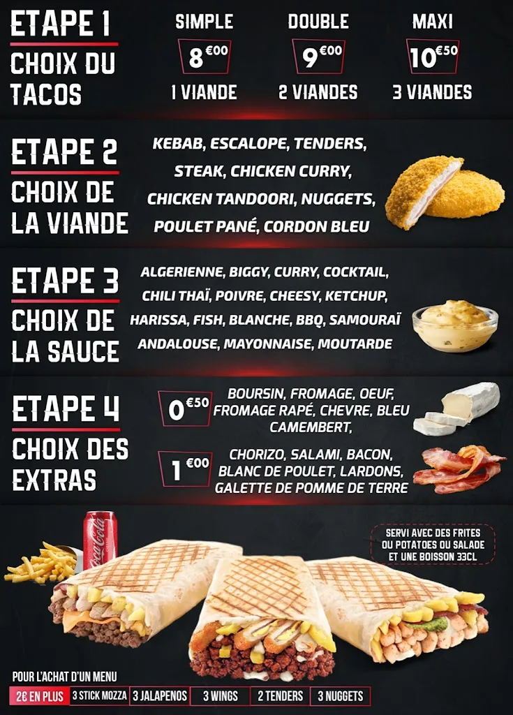Menu_TACOS PLUS_Châtellerault_immagine_1