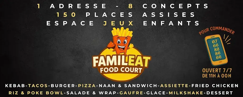FAMILEAT 86 (Food Court) restaurant in Châtellerault