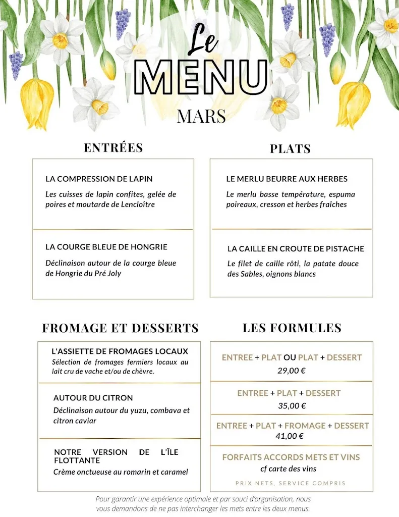 Menu_Le Local Oyré_Oyré_image_2