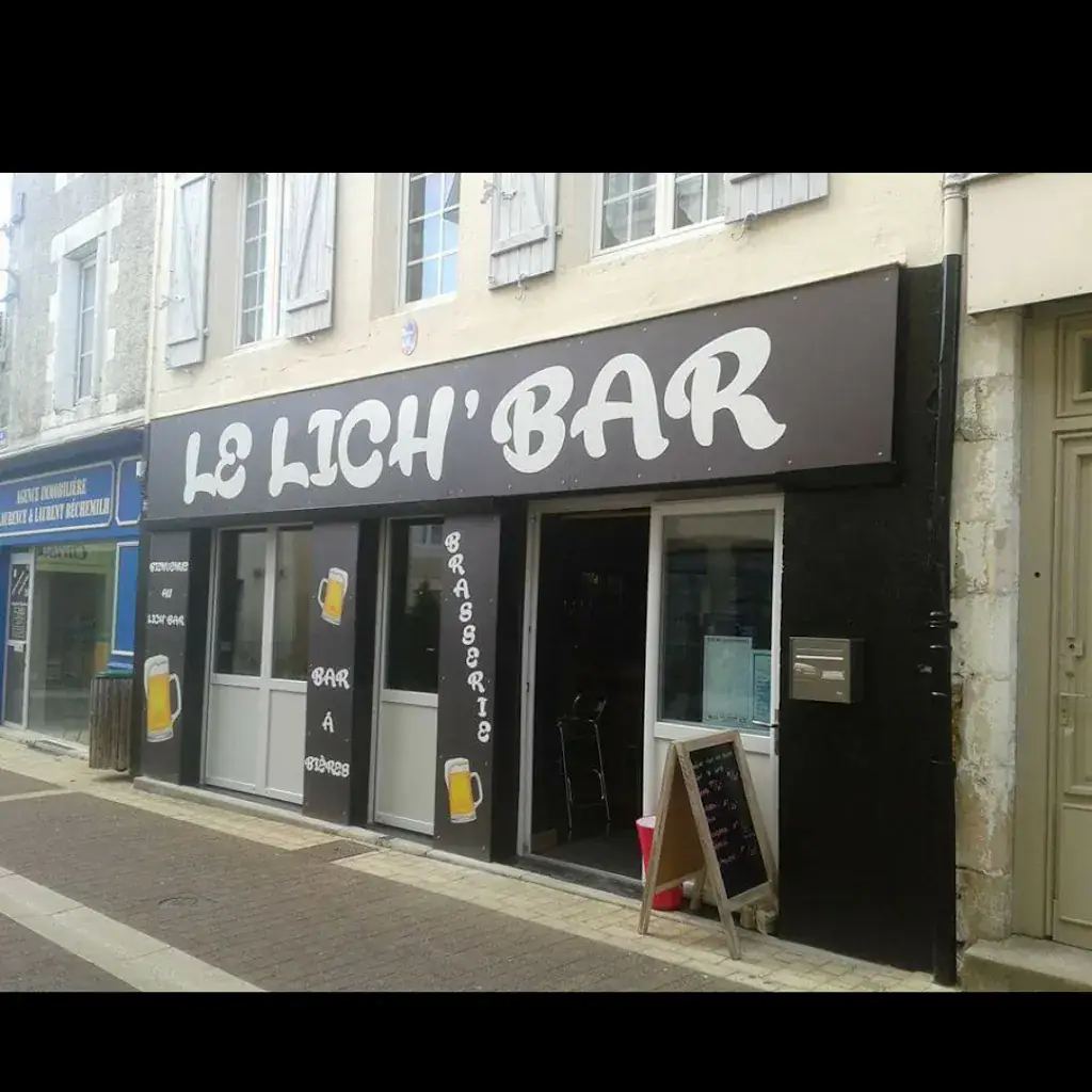 Le Lich'Bar restaurant in Civray