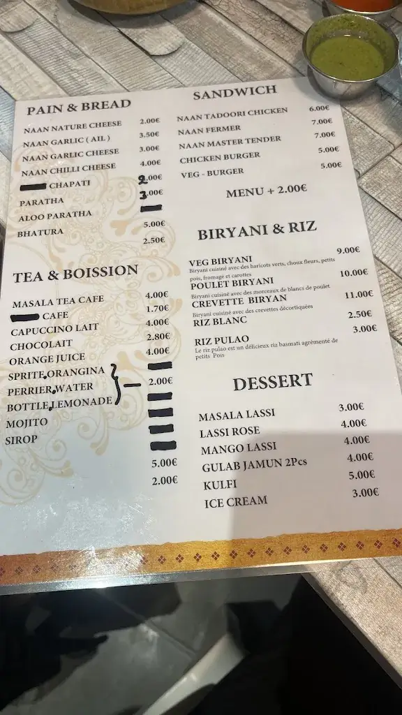 Menü_La Côtelette - Restaurant de viande Grenoble_Grenoble_Bild_1