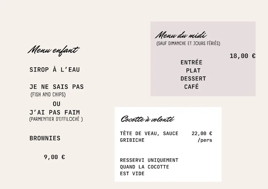 Menu_Le Marais restaurant_86400_image_2